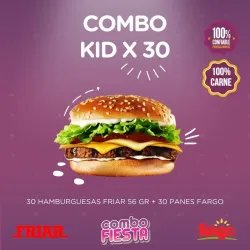 Combo Kid x 30 un Friar - 100% carne
