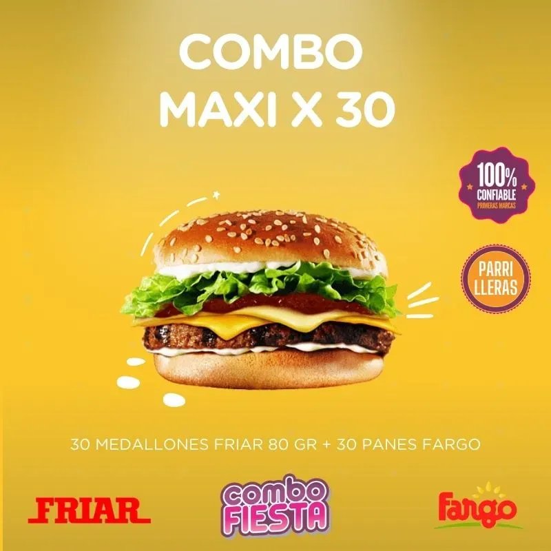 COMBO MAXI X 30 UN FRIAR