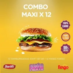 Combo Maxi x 12 un Swift - 100% carne