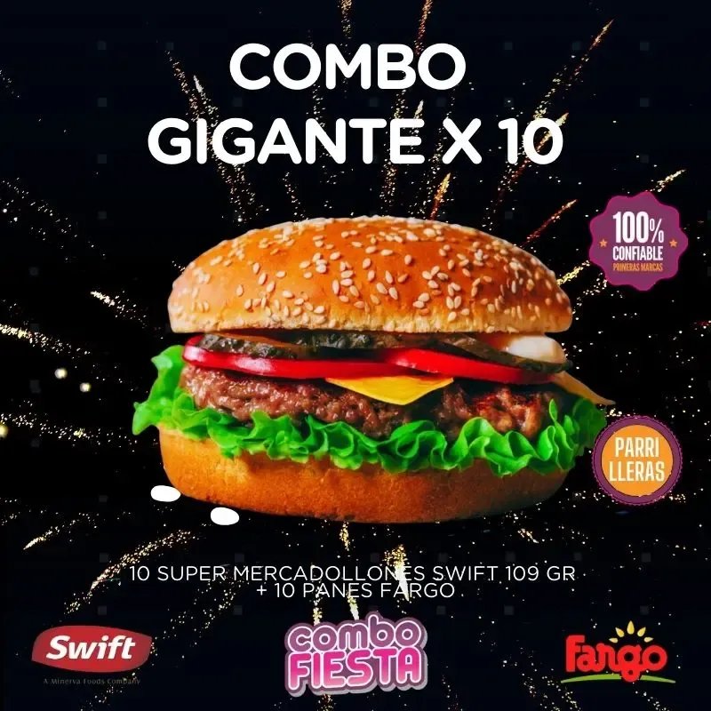 Combo Gigante x 10 un Swift