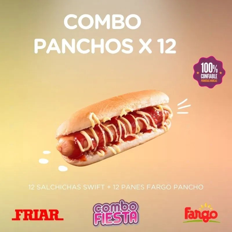 Combo Pancho x 12 un Friar