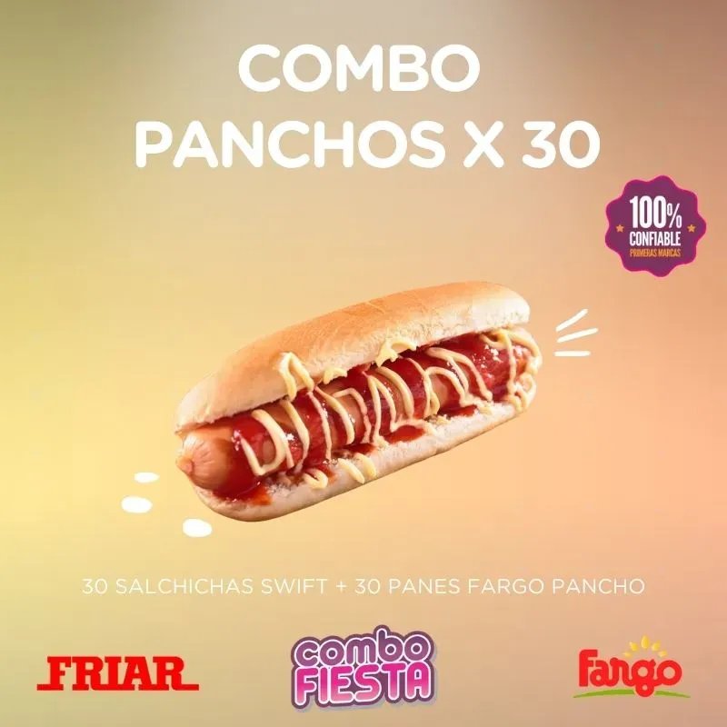 Combo Pancho x 30 un Friar